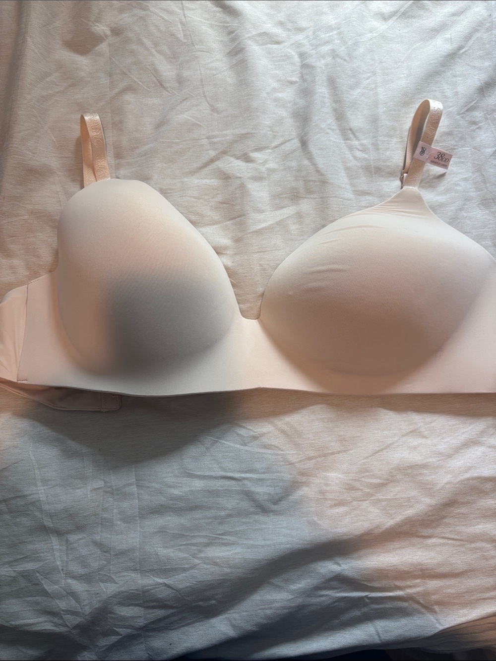 Victoria's Secret Light Blush Seamless T-Shirt Bra